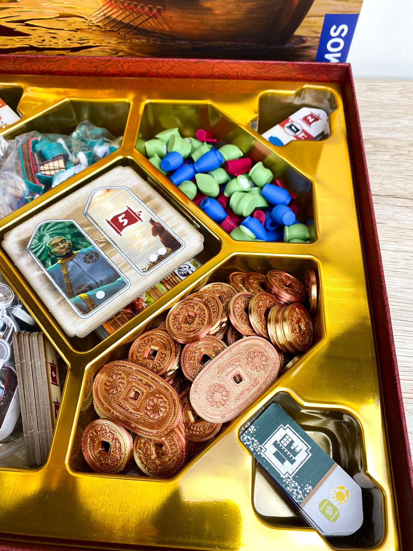 Am goldenen Fluss 3D Token (River of Gold)