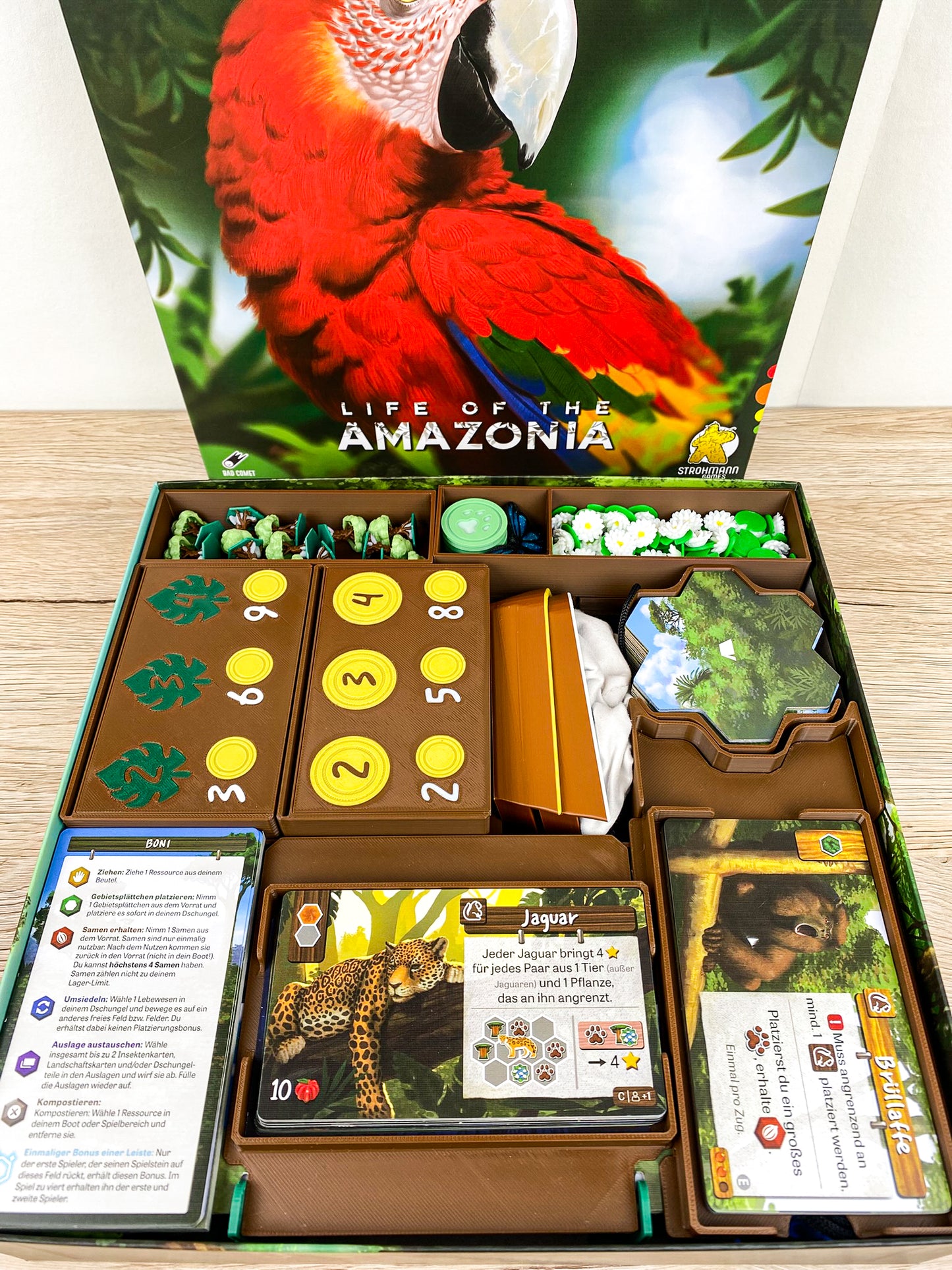 Life of the Amazonia Insert mit Upgrades