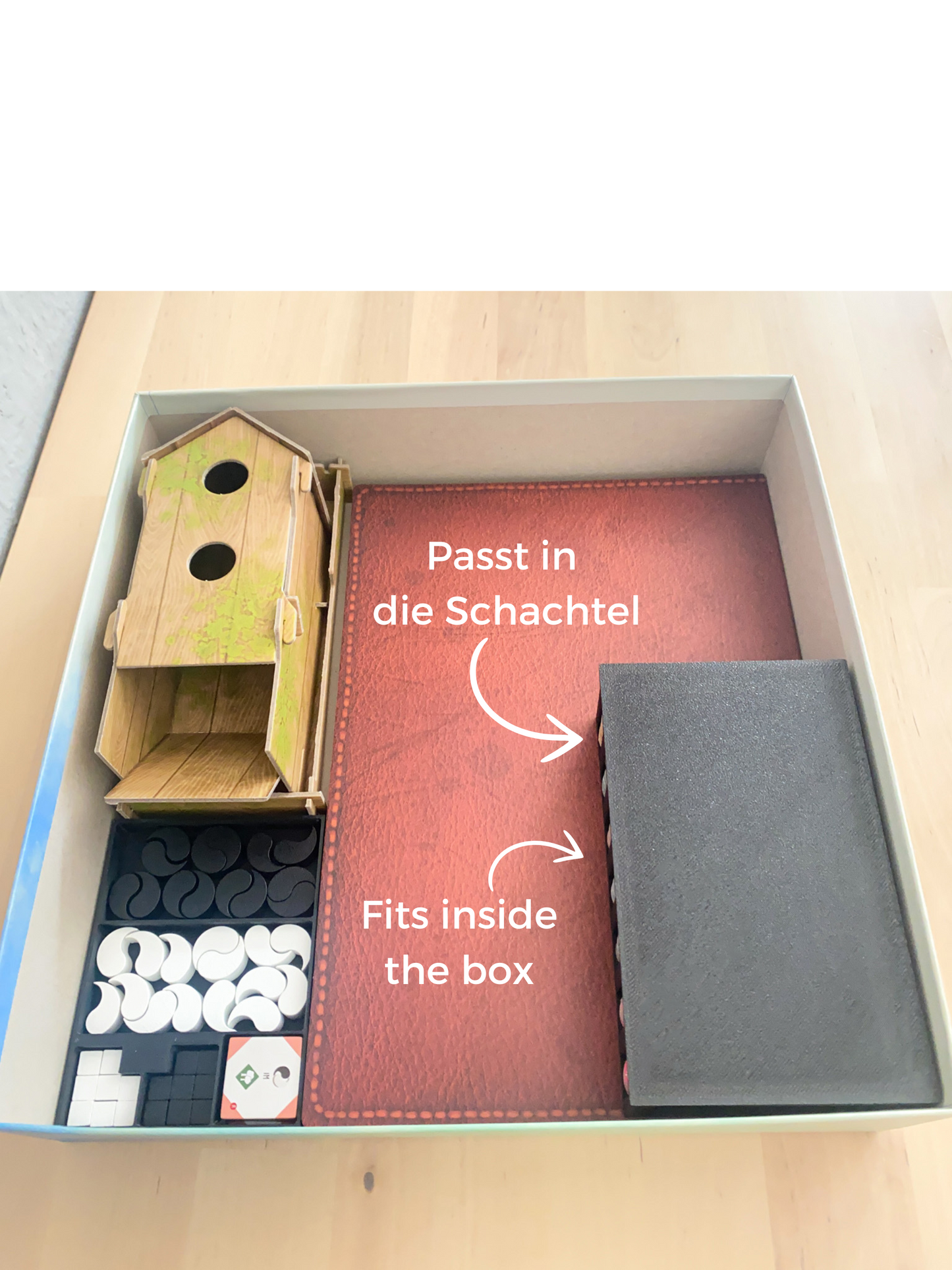Flügelschlag Futter und Eier Organizer / Einsatz mit Nektar