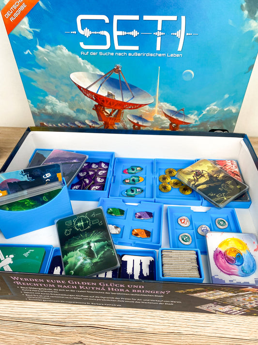 SETI Insert mit sortierten Alien Trays