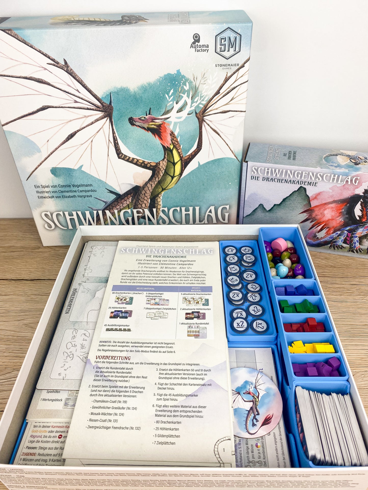 Schwingenschlag Insert mit Erweiterung