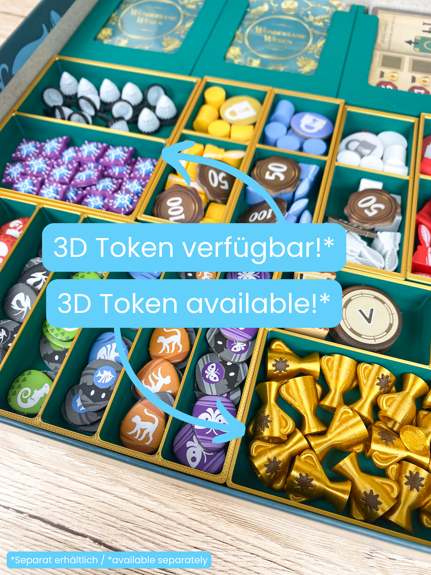 Wundersame Wesen Insert (mit Erweiterungen)