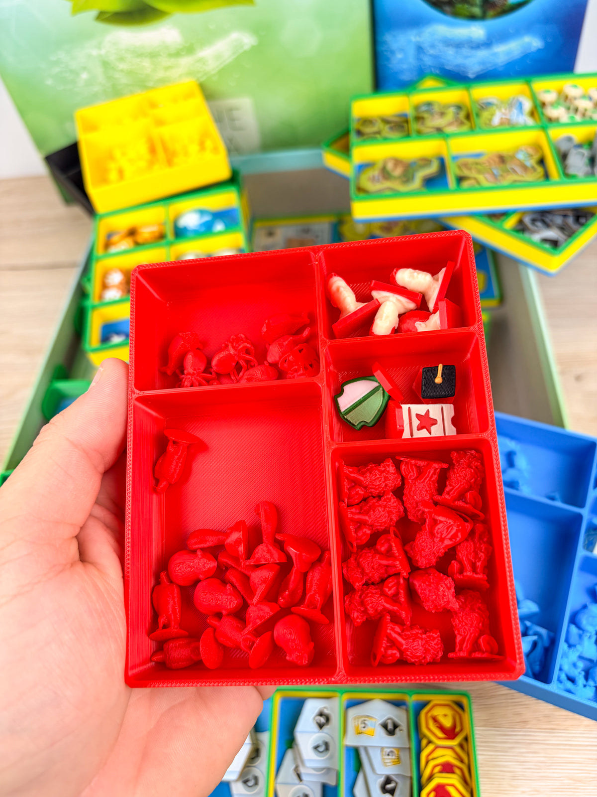 Ark Nova Insert avec extension Mondes Marins