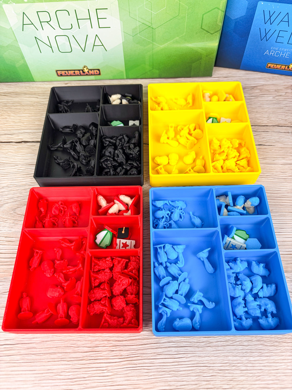 Ark Nova Insert avec extension Mondes Marins