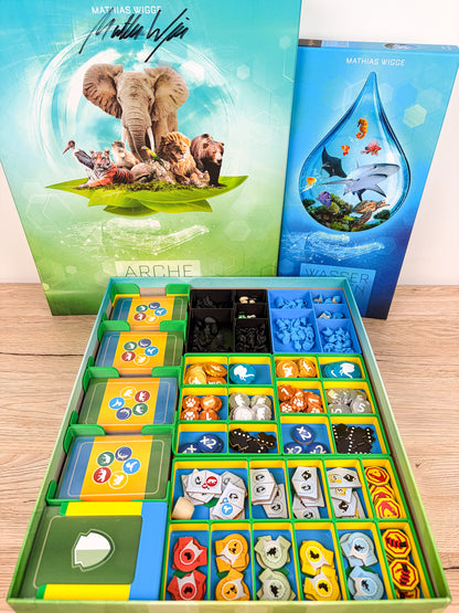 Ark Nova Insert avec extension Mondes Marins