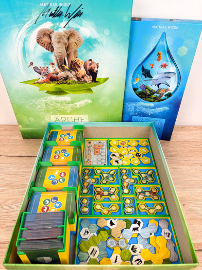 Ark Nova Insert avec extension Mondes Marins
