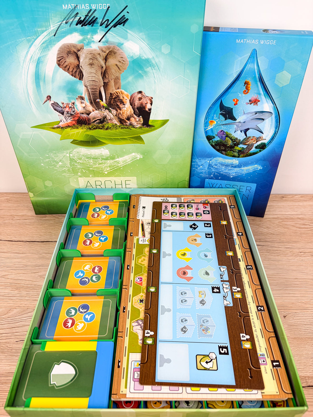 Ark Nova Insert avec extension Mondes Marins