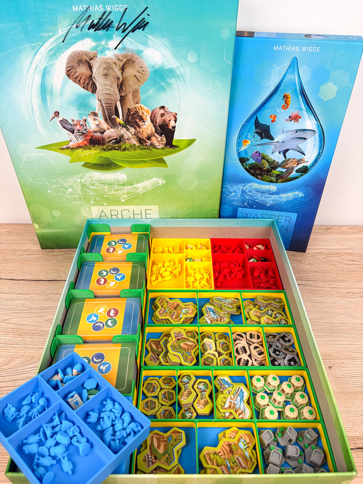 Ark Nova Insert avec extension Mondes Marins