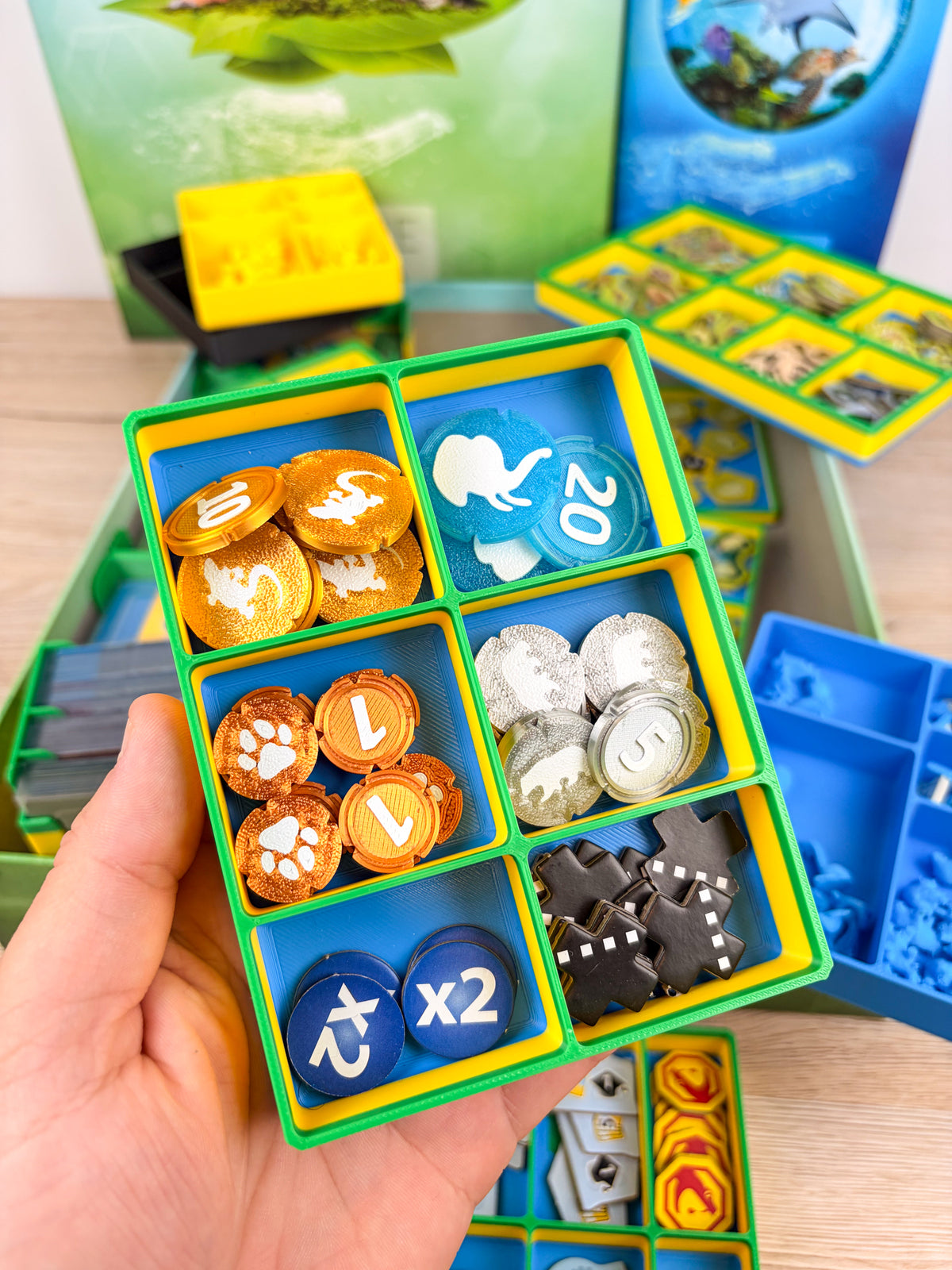 Ark Nova Insert avec extension Mondes Marins
