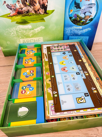 Ark Nova Insert avec extension Mondes Marins