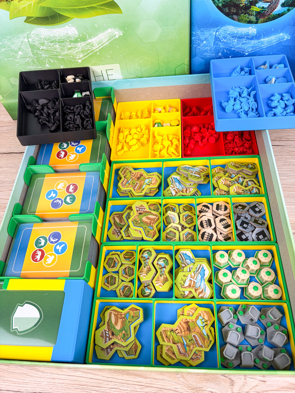 Ark Nova Insert avec extension Mondes Marins