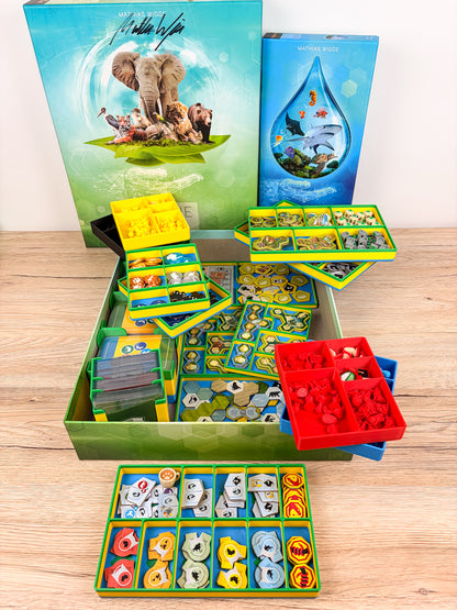 Ark Nova Insert avec extension Mondes Marins