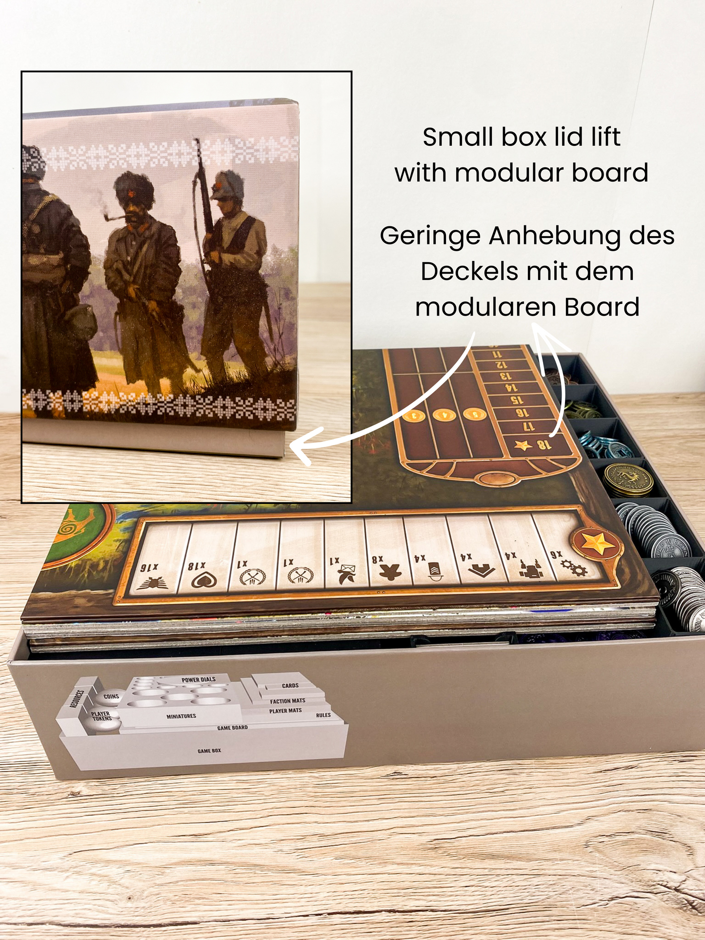 Scythe Insert mit Erweiterungen