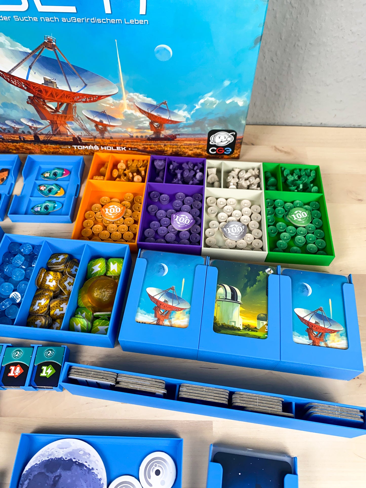 SETI Insert Player / Card Trays