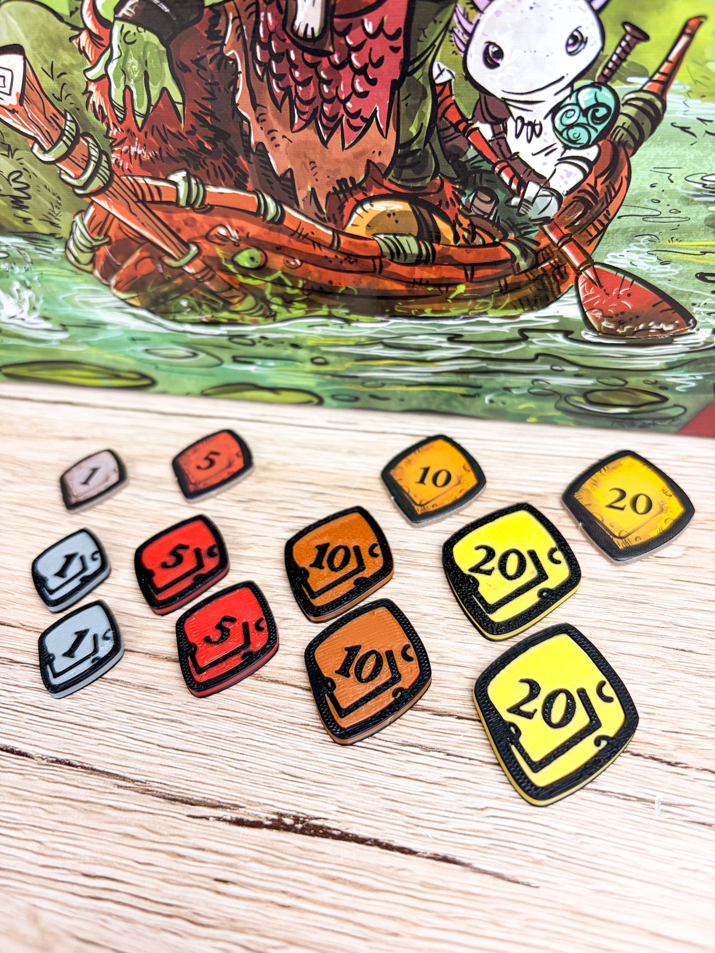 3D Token für Feya's Swamp (Sümpfe von Feya)