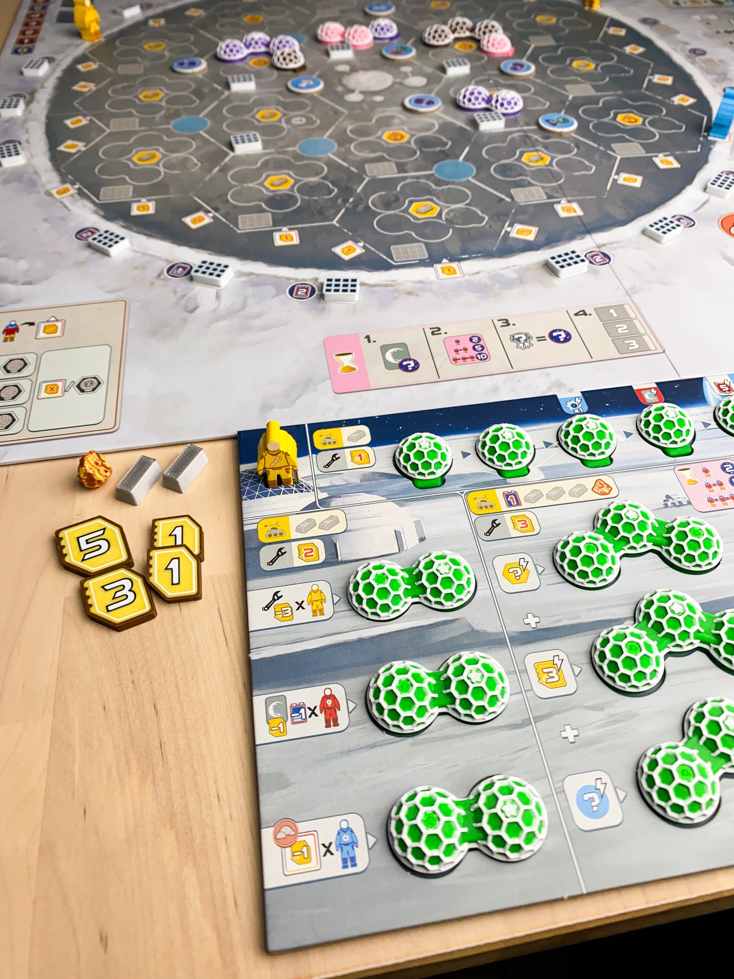 Mondbasis Shackleton 3D Token