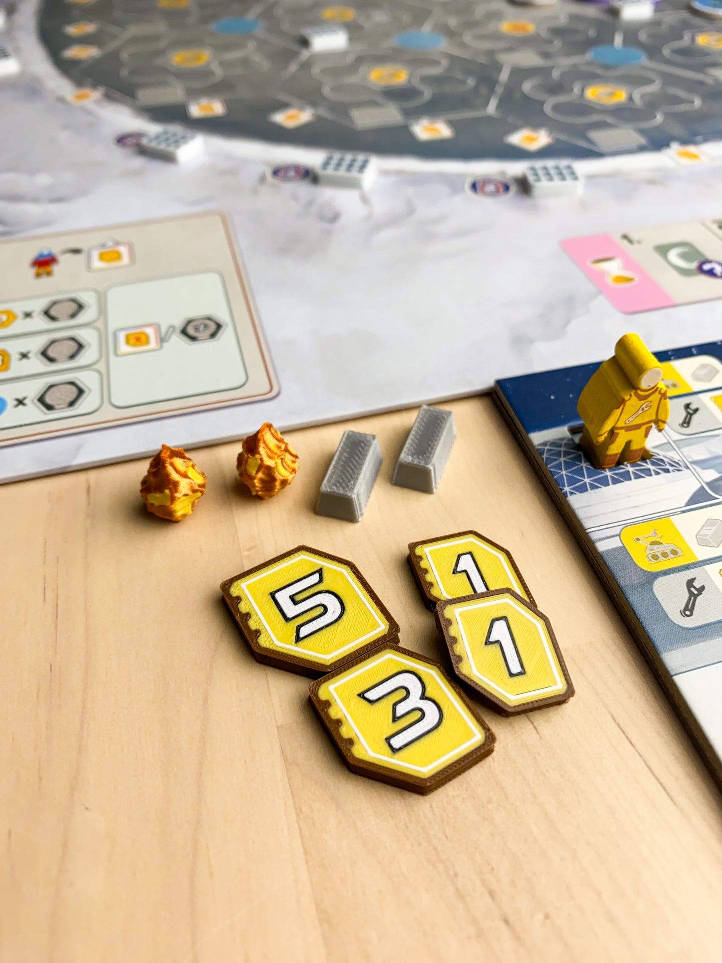 Mondbasis Shackleton 3D Token