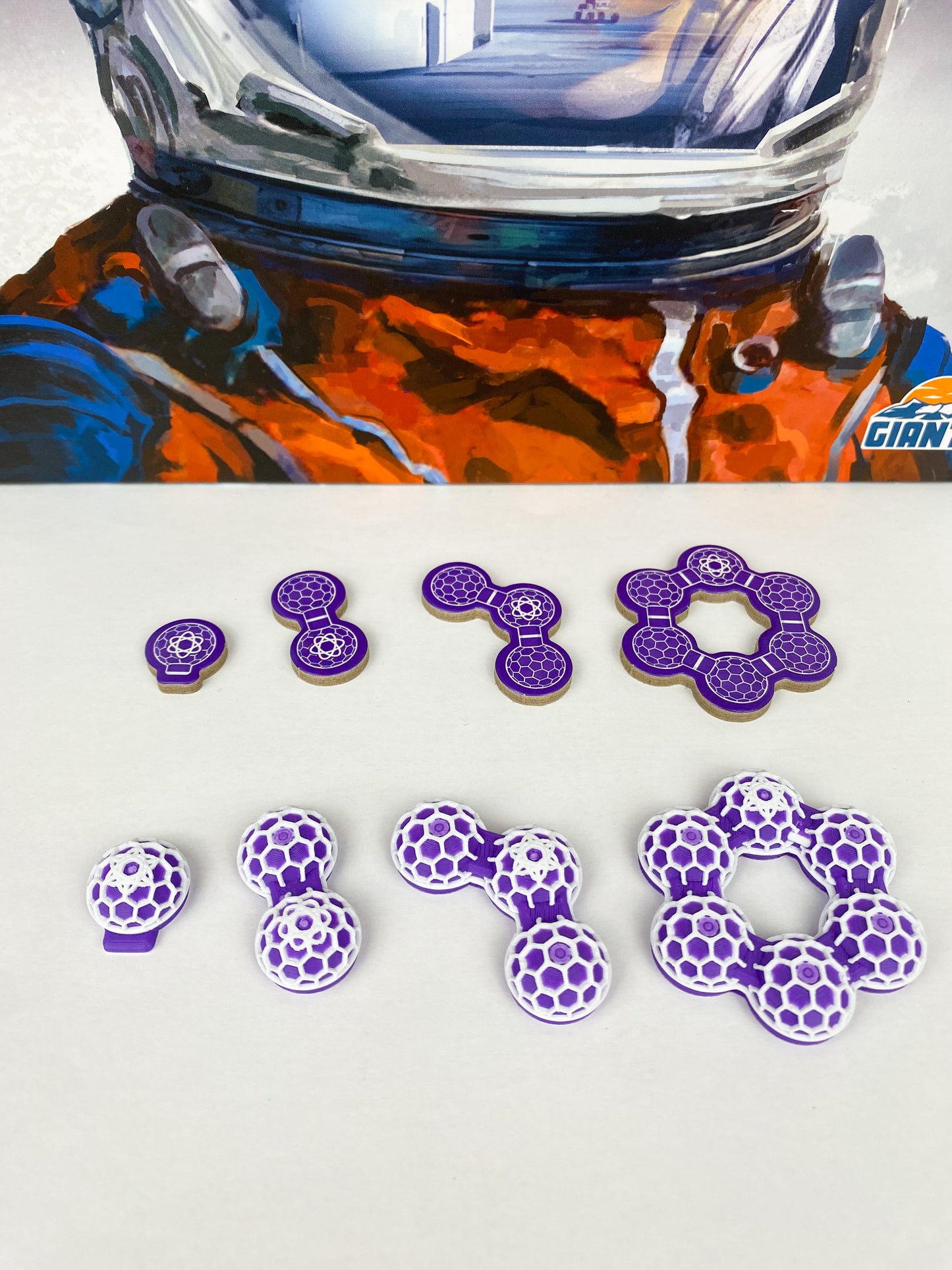 Mondbasis Shackleton 3D Token