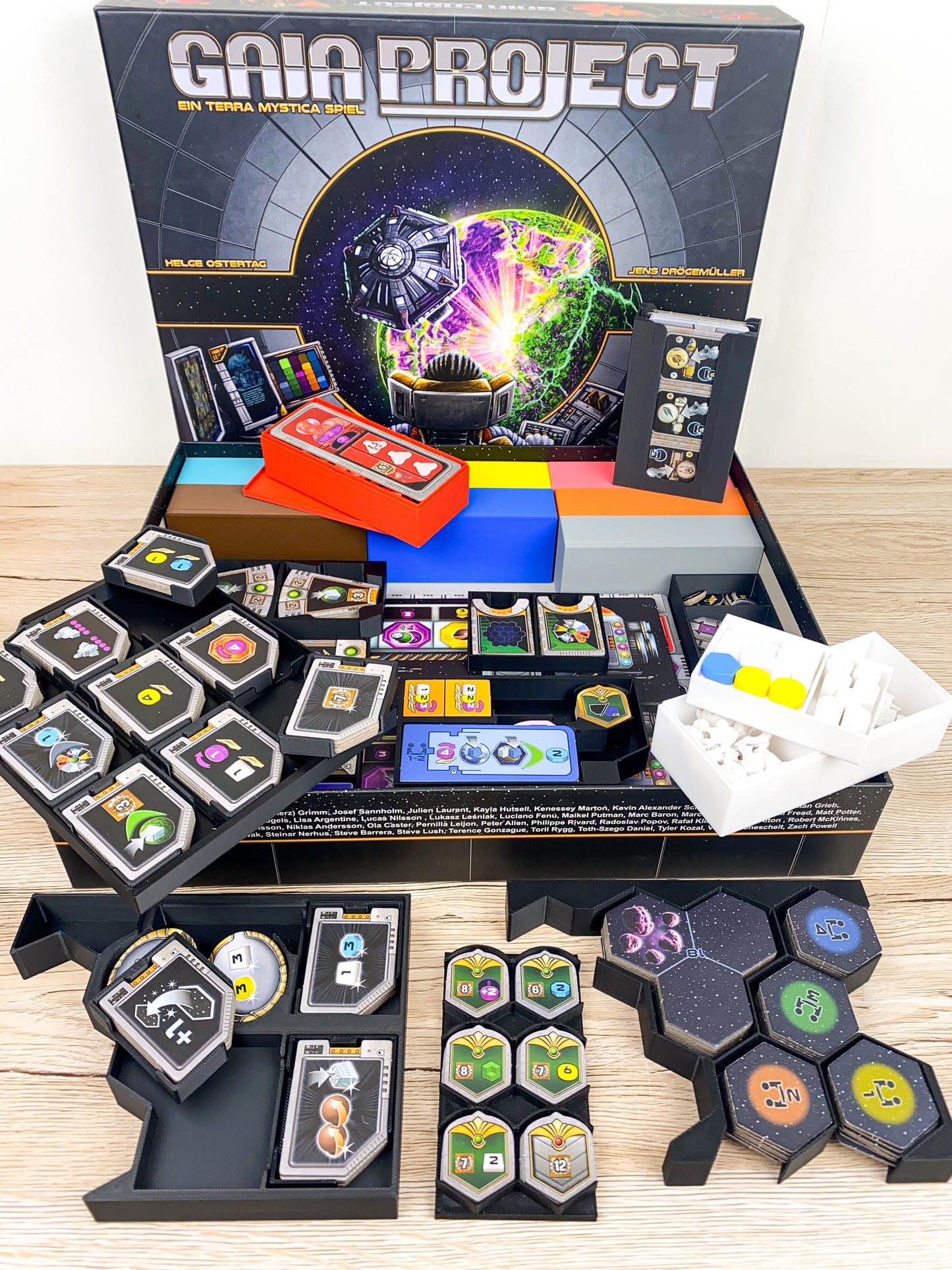 Gaia Project mit Erweiterung Insert