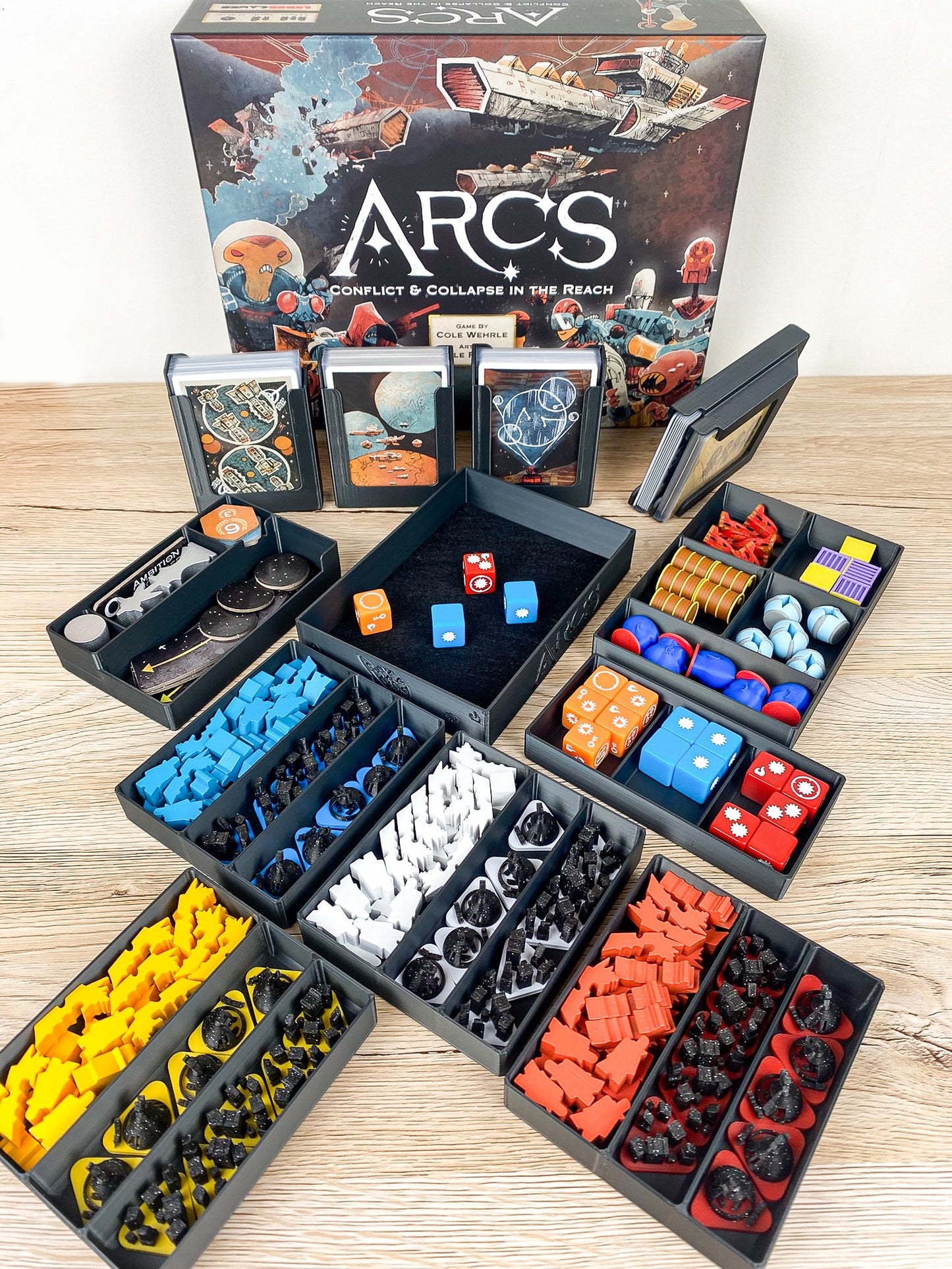 Arcs Insert mit Würfelschale