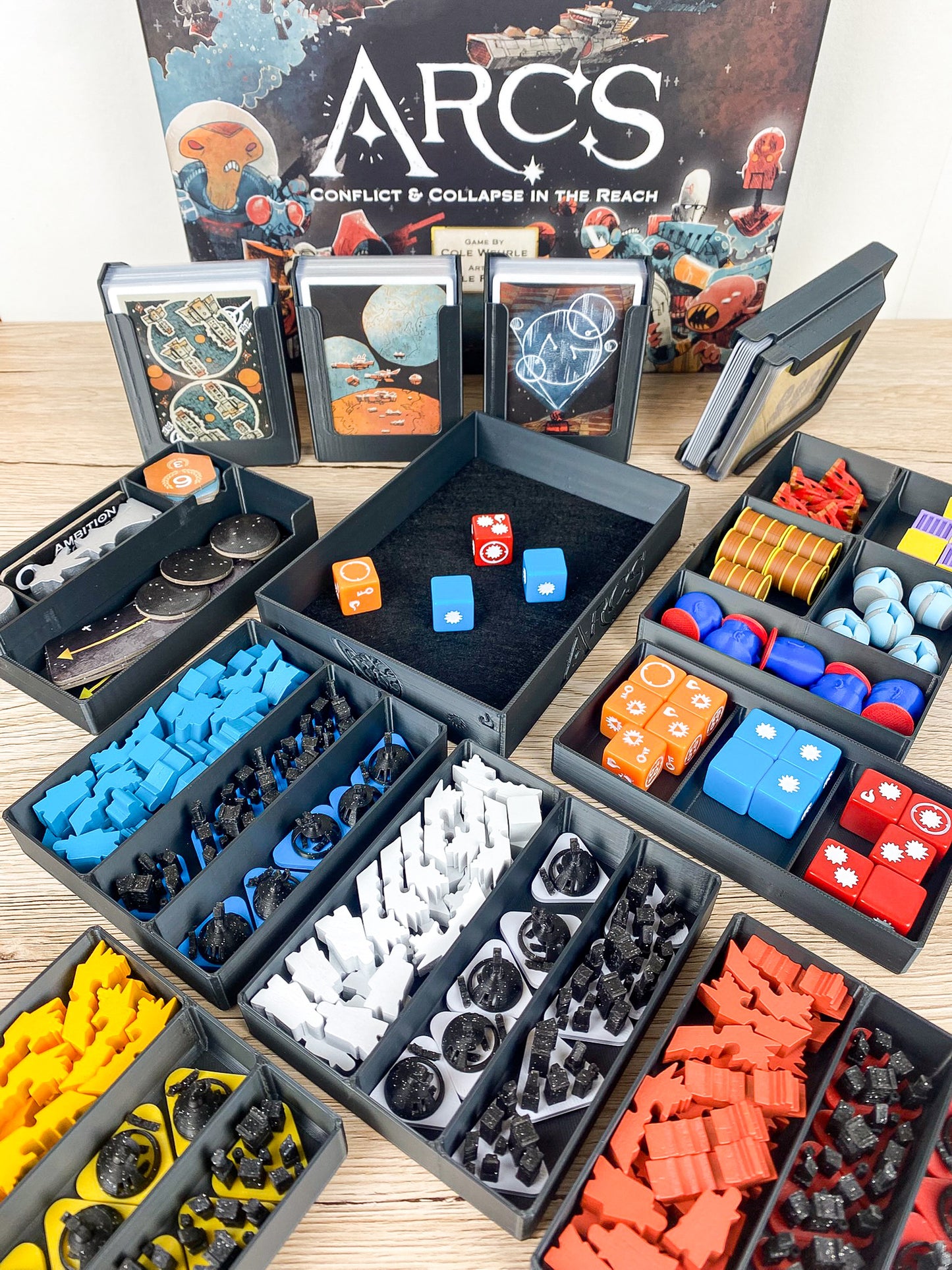 Arcs Insert mit Würfelschale