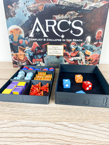 Arcs Insert mit Würfelschale