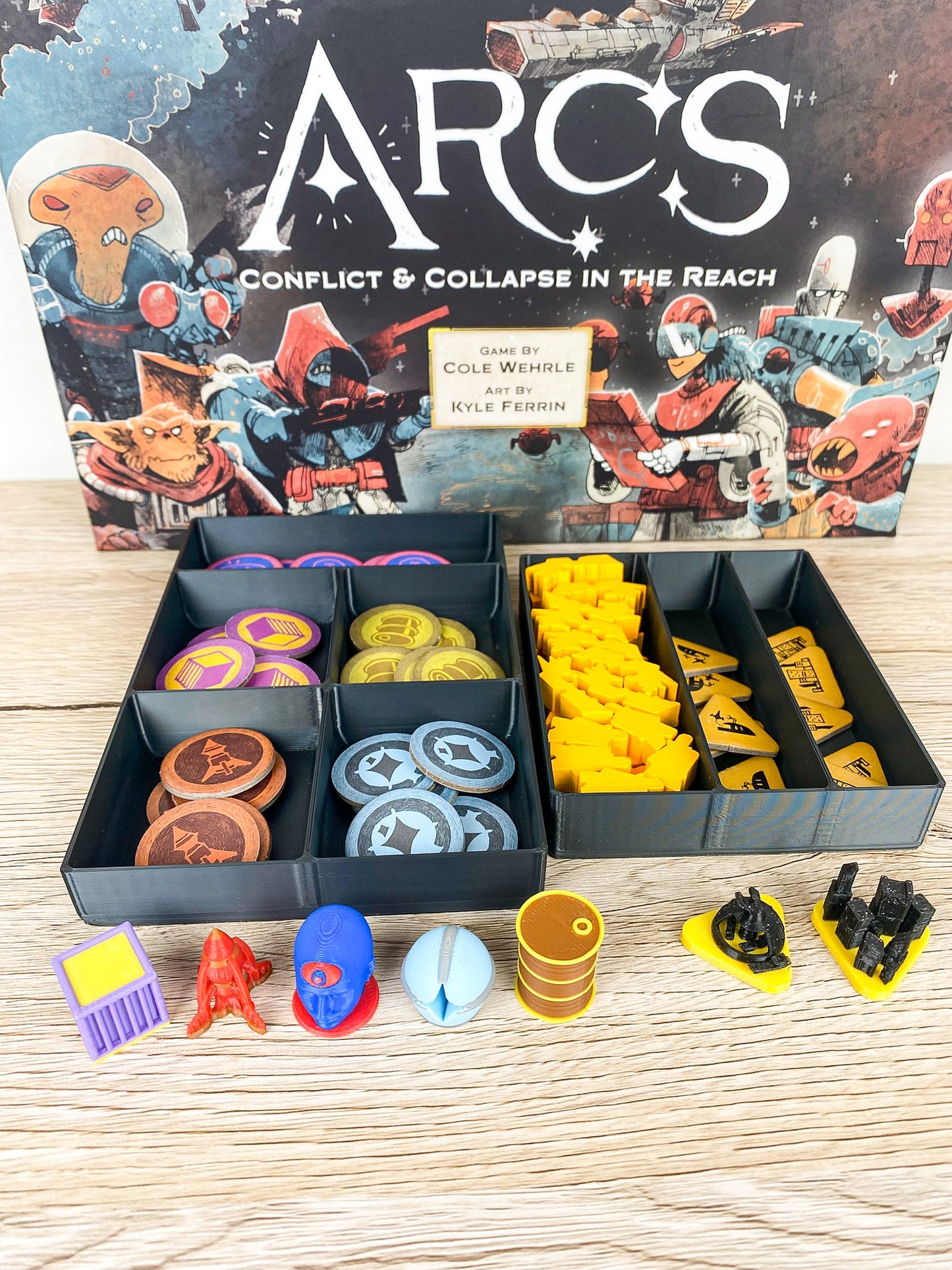 Arcs Insert mit Würfelschale