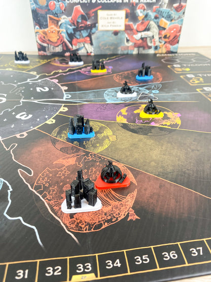 Arcs 3D Token Städte & Raumhäfen