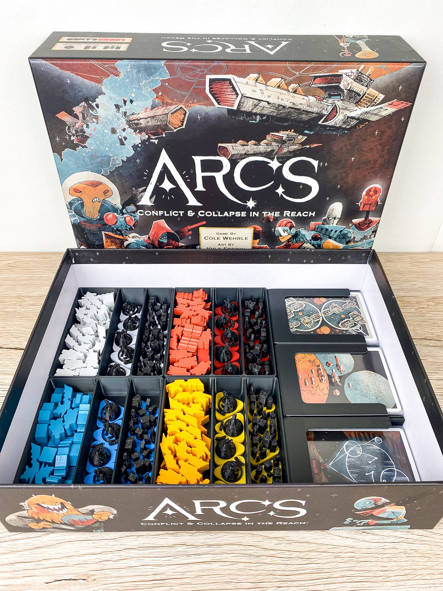 Arcs Insert mit Würfelschale