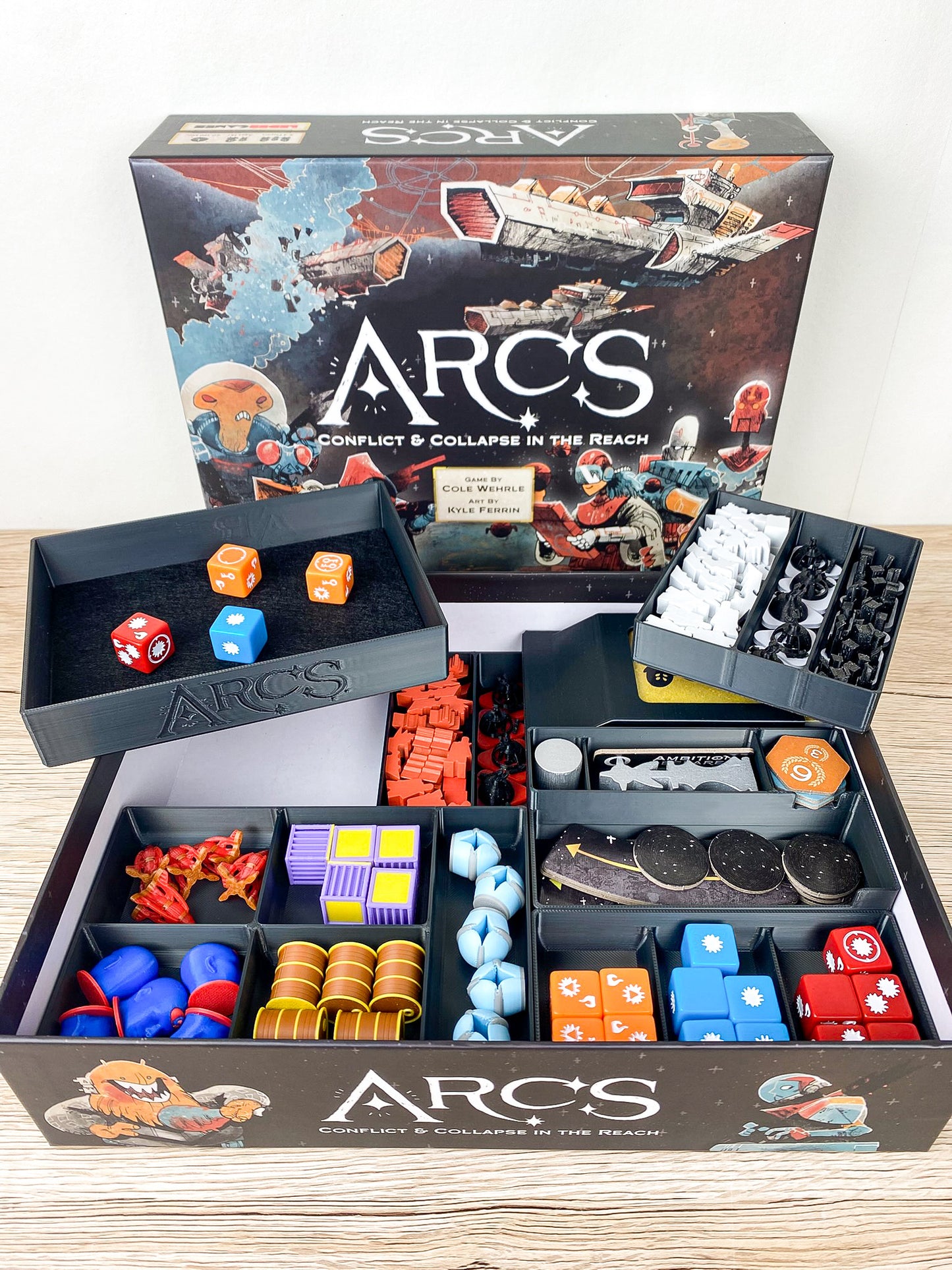 Arcs Insert mit Würfelschale