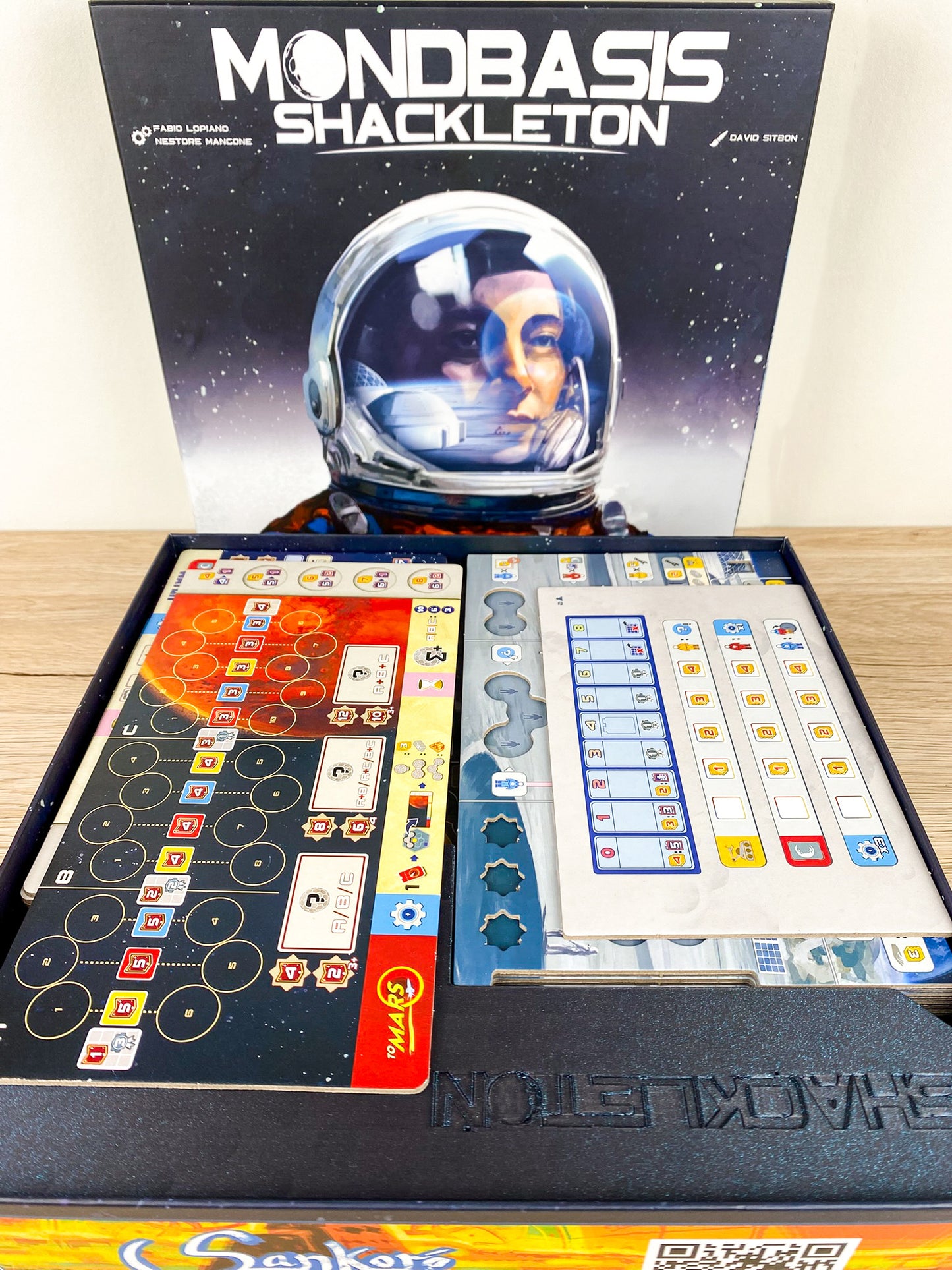 Mondbasis Shackleton Insert