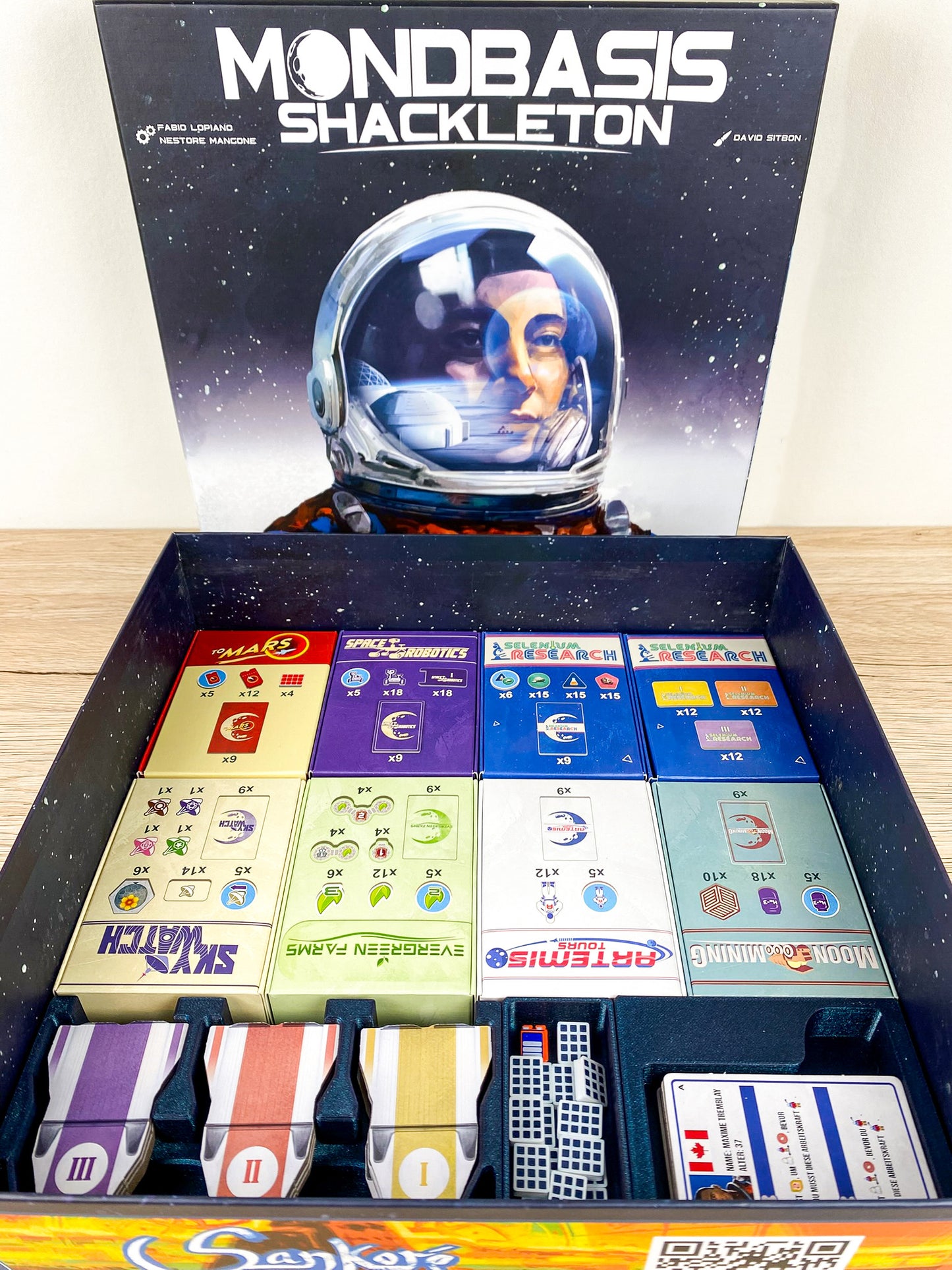 Mondbasis Shackleton Insert