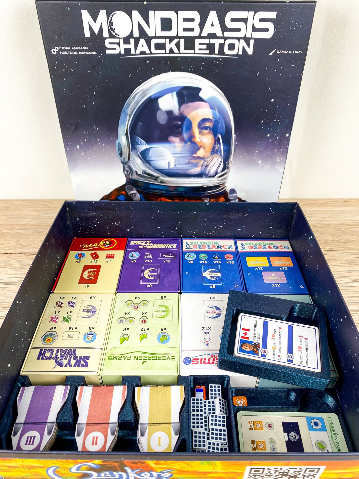 Mondbasis Shackleton Insert