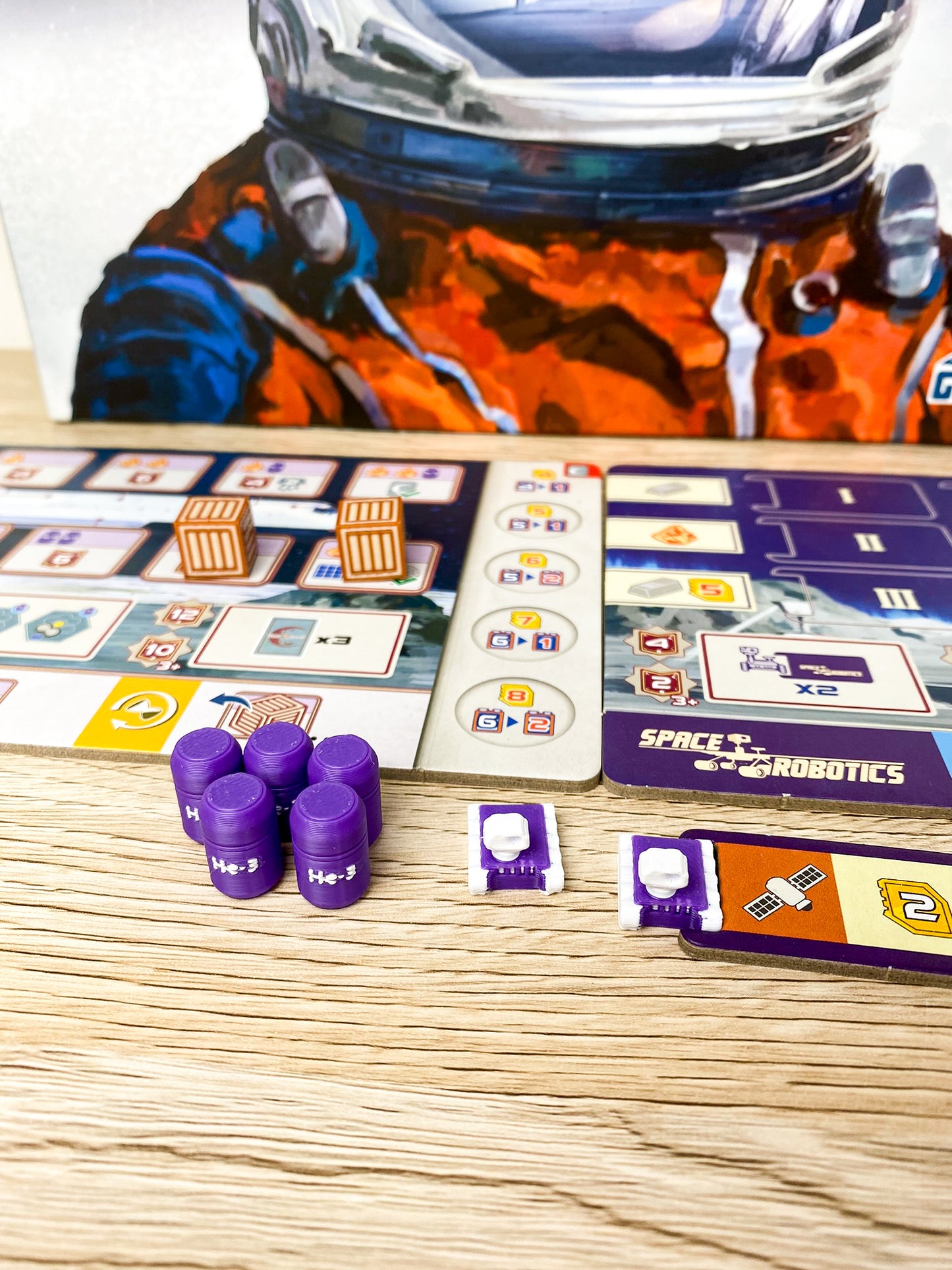 Mondbasis Shackleton 3D Token