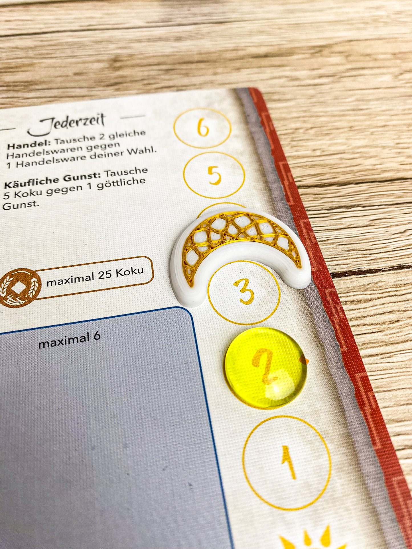 Am goldenen Fluss 3D Token (River of Gold)