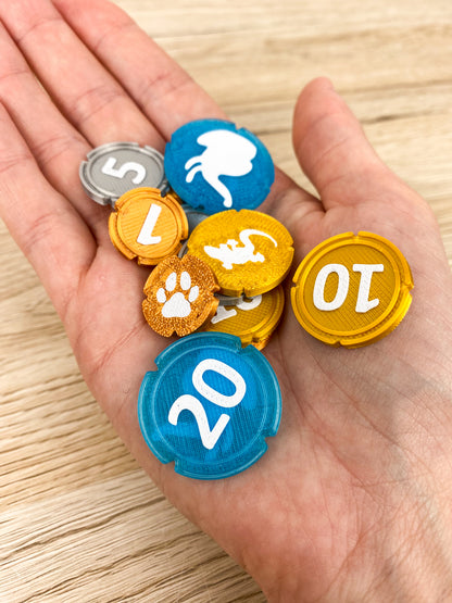 Arche Nova 3D Upgrade Token - Münzen