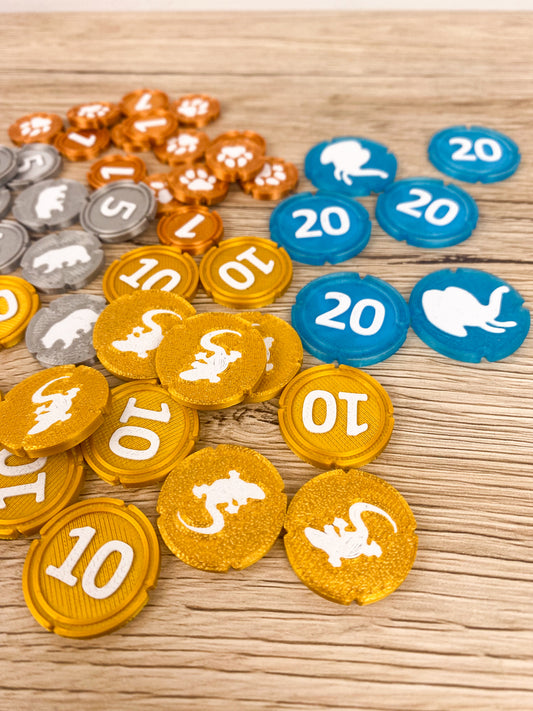 Arche Nova 3D Upgrade Token - Münzen