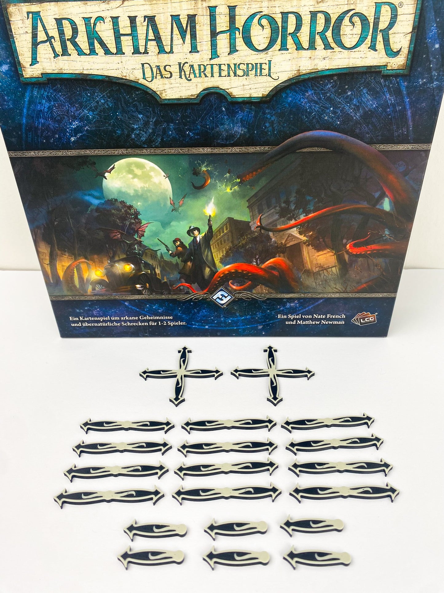 Arkham Horror LCG Verbindungspfeile