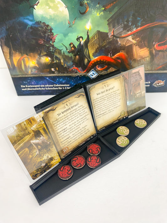 Arkham Horror Szenen Halter / Agenda Halter Buch