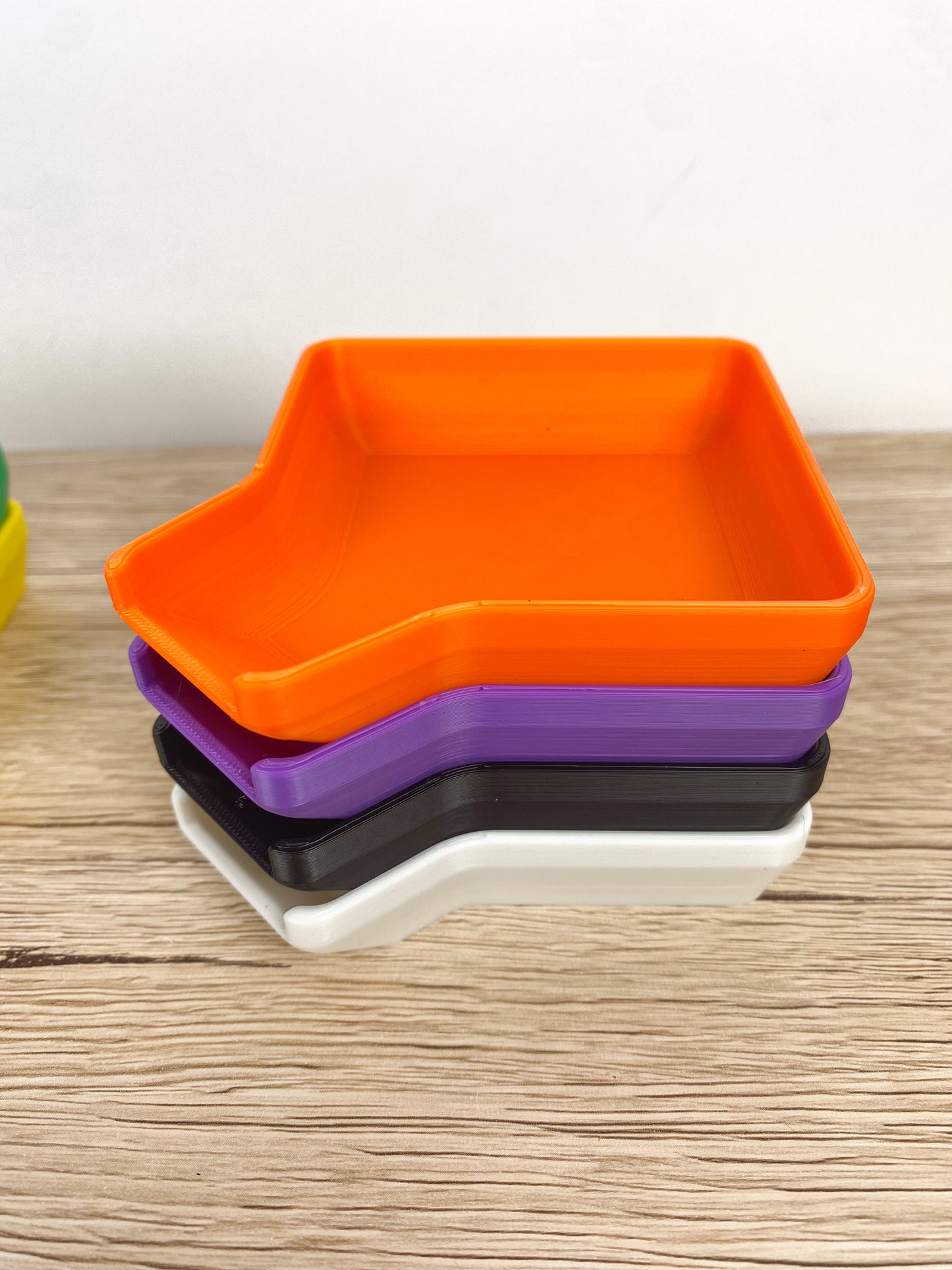 Stackable Token Trays with Funnel