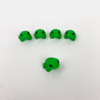 5x Frösche / Frosch Mini Figuren / Token
