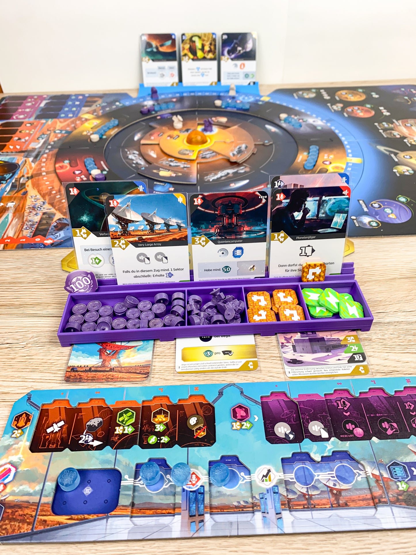 SETI Auslage Kartenhalter - card row