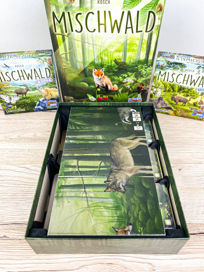 Mischwald Insert als Kartenhalter