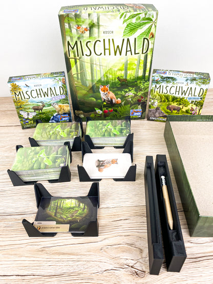Mischwald Insert als Kartenhalter