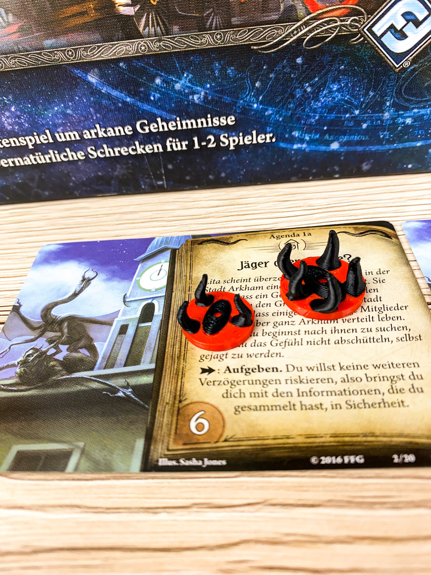 Arkham Horror 3D Upgrade Token