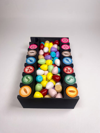 Flügelschlag Futter und Eier Organizer / Einsatz mit Nektar