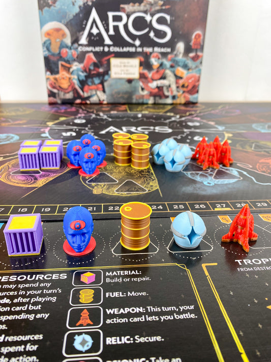 Arcs 3D Token Ressourcen