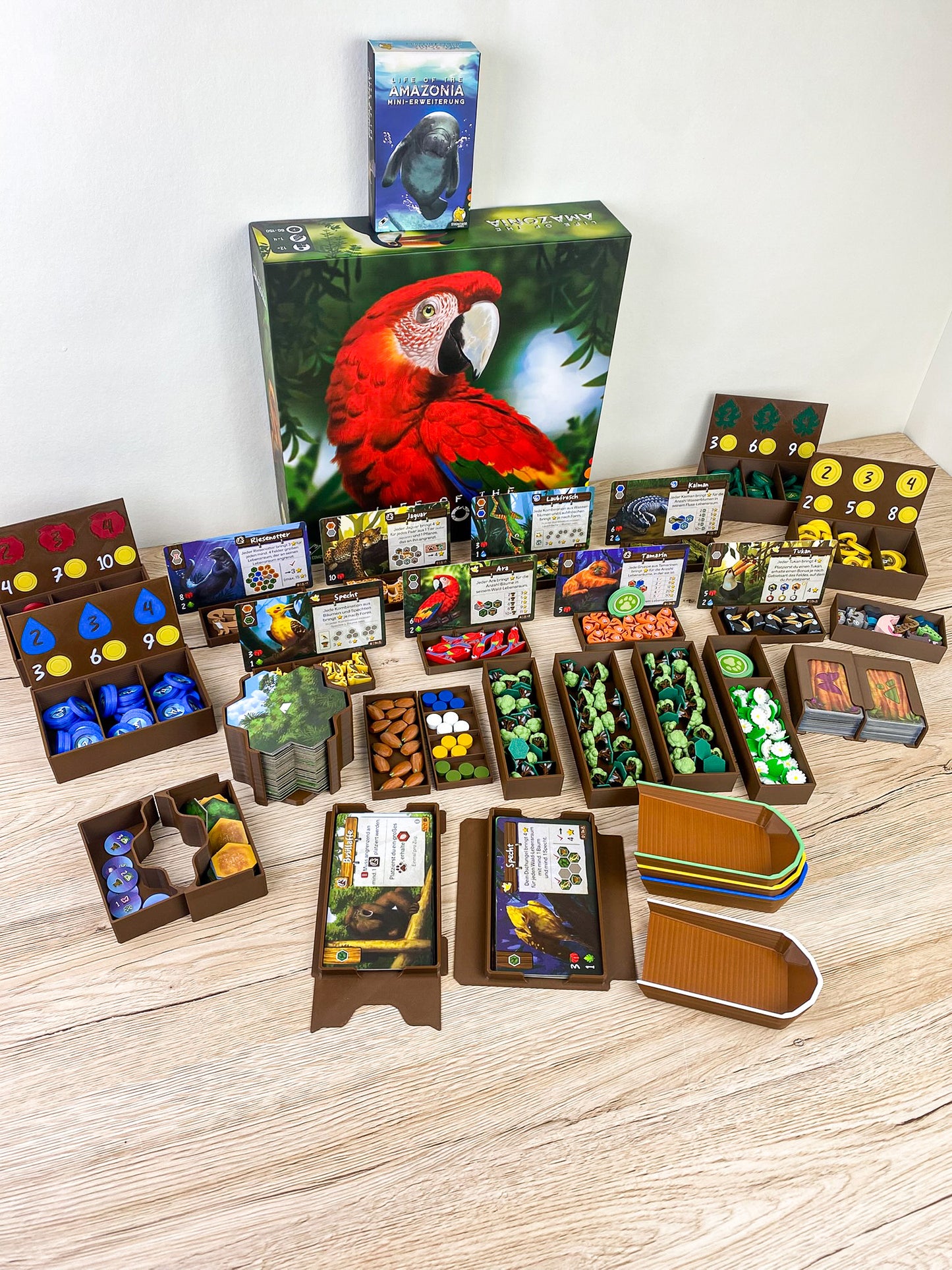 Life of the Amazonia Insert mit Upgrades