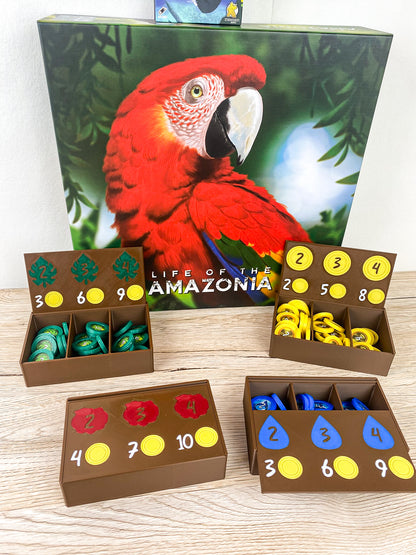 Life of the Amazonia Insert mit Upgrades