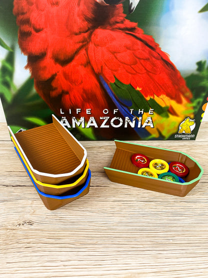 Life of the Amazonia Insert mit Upgrades